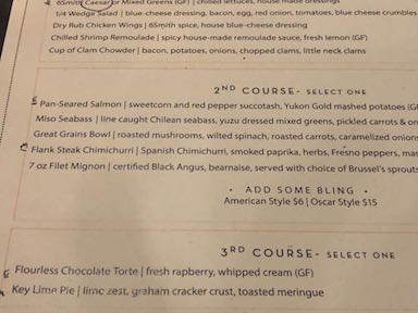 menu c