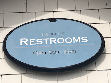 Restroom Sign