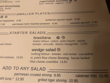 Salad Ordered