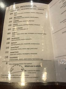 emp Menu