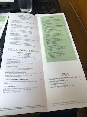 Main menu
