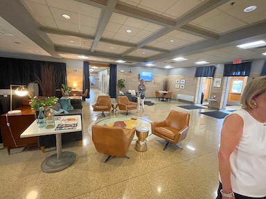 lounge area
